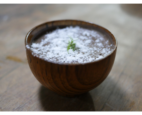 Decadent and renowned Bliss au Chocolate - A heavenly chocolate mousse delight at BLISS Restaurant Siargao