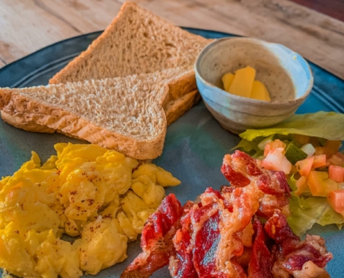 Image of a Breakfast at BLISS Restaurant Siargoa